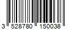 Barcode 3528780150038