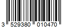 Barcode 3529380010470