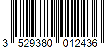 Barcode 3529380012436