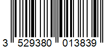 Barcode 3529380013839
