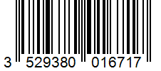Barcode 3529380016717