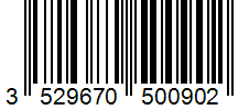Barcode 3529670500902