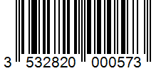 Barcode 3532820000573