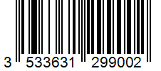 Barcode 3533631299002
