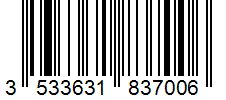 Barcode 3533631837006