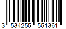 Barcode 3534255551361