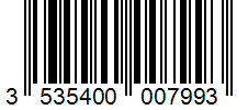Barcode 3535400007993