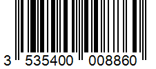 Barcode 3535400008860