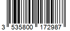 Barcode 3535800172987