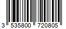 Barcode 3535800720805