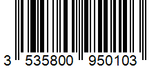 Barcode 3535800950103