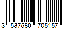 Barcode 3537580705157