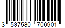 Barcode 3537580706901