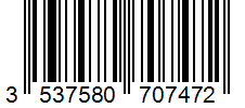 Barcode 3537580707472