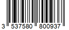 Barcode 3537580800937
