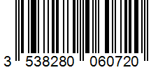 Barcode 3538280060720