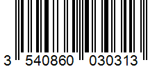 Barcode 3540860030313