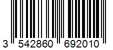 Barcode 3542860692010