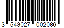 Barcode 3543027002086