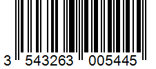 Barcode 3543263005445