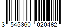 Barcode 3545360020482
