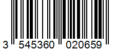 Barcode 3545360020659