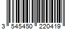 Barcode 3545450220419