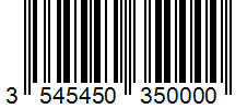 Barcode 3545450350000