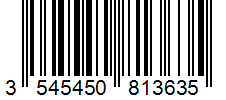 Barcode 3545450813635