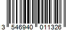 Barcode 3546940011326