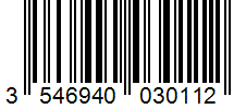 Barcode 3546940030112