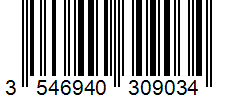 Barcode 3546940309034