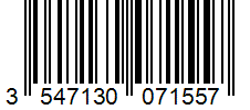 Barcode 3547130071557