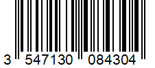 Barcode 3547130084304