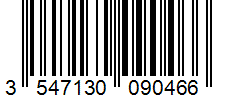 Barcode 3547130090466