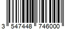 Barcode 3547448746000