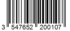 Barcode 3547652200107
