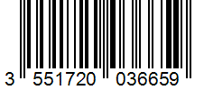 Barcode 3551720036659