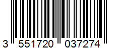 Barcode 3551720037274