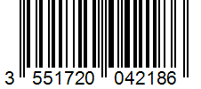 Barcode 3551720042186