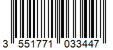 Barcode 3551771033447