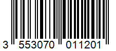Barcode 3553070011201