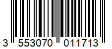 Barcode 3553070011713