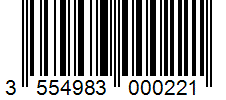 Barcode 3554983000221