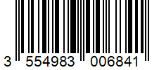 Barcode 3554983006841