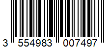Barcode 3554983007497