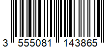 Barcode 3555081143865