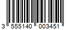 Barcode 3555140003451