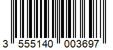 Barcode 3555140003697