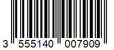 Barcode 3555140007909